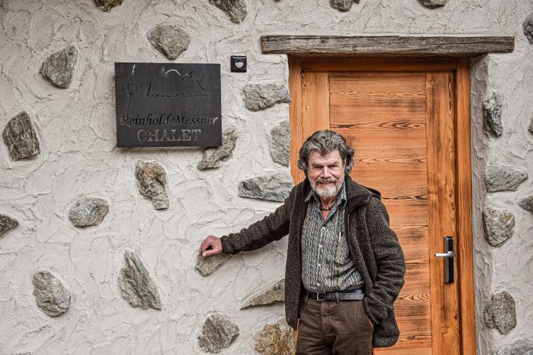 Reinhold Messner bei uns zu Besuch