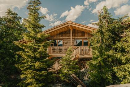 Skizze Baumchalet Skizze Baumchalet