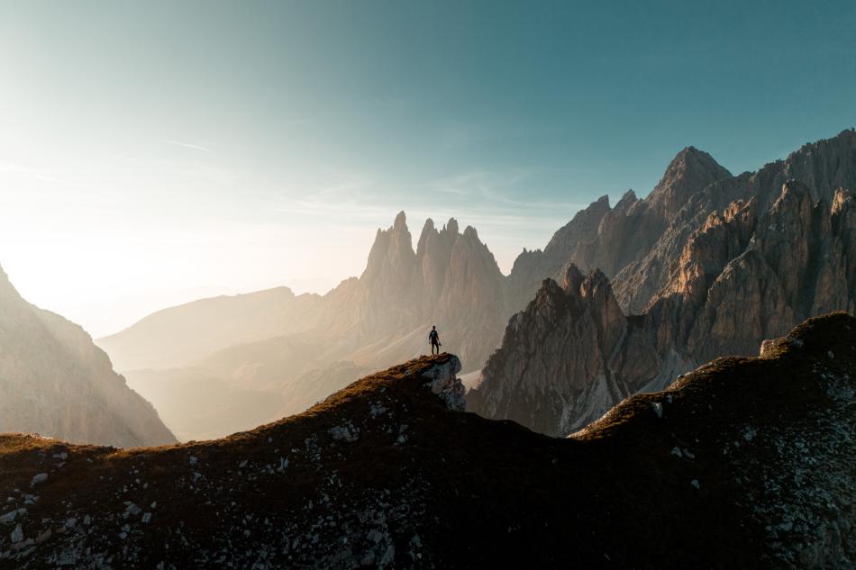 Lajen am Eingang des Grödnertals, Südtirol
