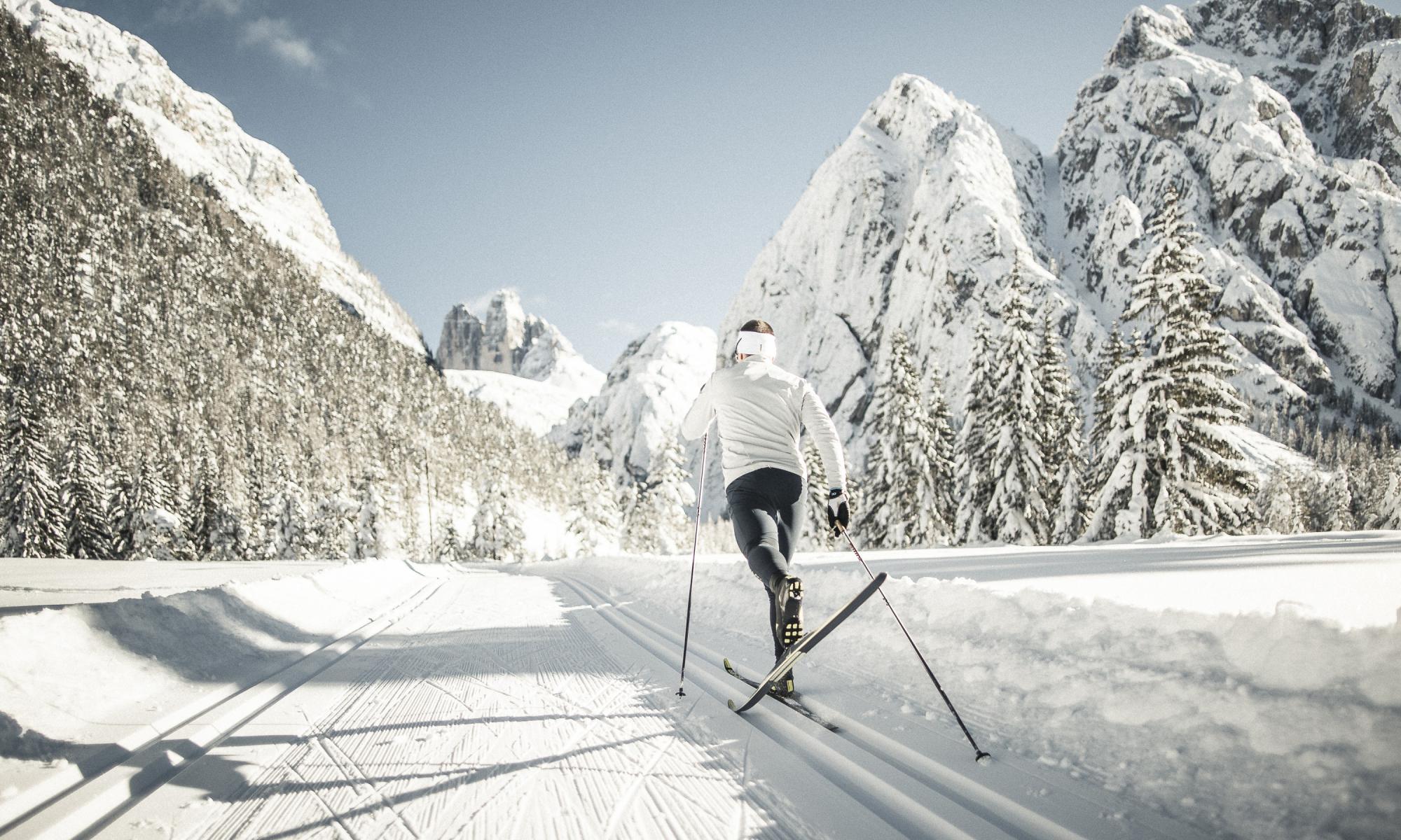 Winter landscapes at the Seiser Alm