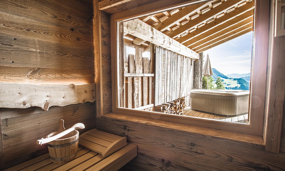 Chalets - private sauna