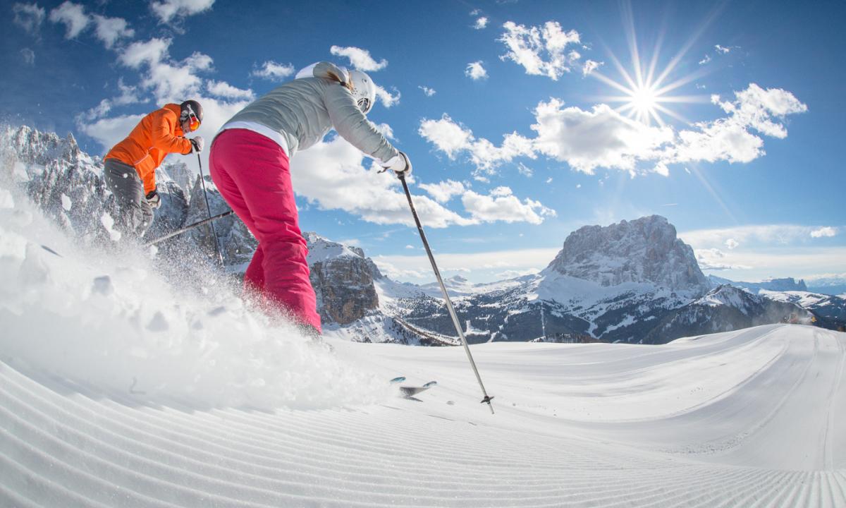 Skiing holidays at the Seiser Alm