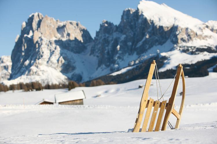 paesaggio invernale – Alpe di Siusi