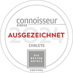 Auszeichnung –  Beste Chalets in Südtirol